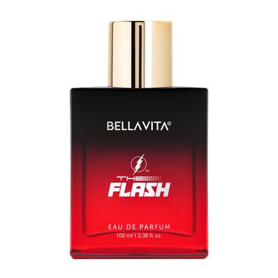BELLAVITA The FLASH | Long Lasting EDP 100ml Perfume for Man | Lemon, Cedarwood and Musk | Premium Fragrance for Men