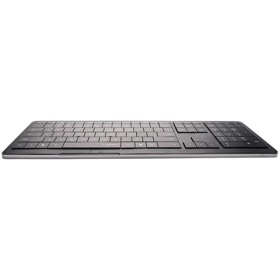 Clvx 1 Klawiatura Bezprzewodowa, Dotykowa, Rgb, Układ Windows, Kompatybilna Także Linux/Macos, Macbook, Imac, Ipad, Apple Tv