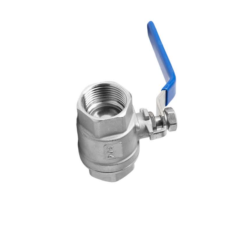 304 Stainless Steel Two-Piece Internal Thread Ball Valve