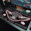 Böhse Onkelz Poster Farbe Mauspads Großes Gaming Tischkissen Rutschfestes Laptop Tablet Großes Mauspads XXL Matte Mini PC Spielmatte Mit Verriegeltem Rand