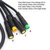 Cablu prelungitor senzor angrenaj din cauciuc pentru conversie bicicletă electrică BAFANG BBS01/BBS02/BBSHD