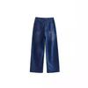 ZARZ Homemade, European and American Style, New Women's Clothing, Fashionable and Classic, Breasted Wide-leg Pocket Jeans 1889022