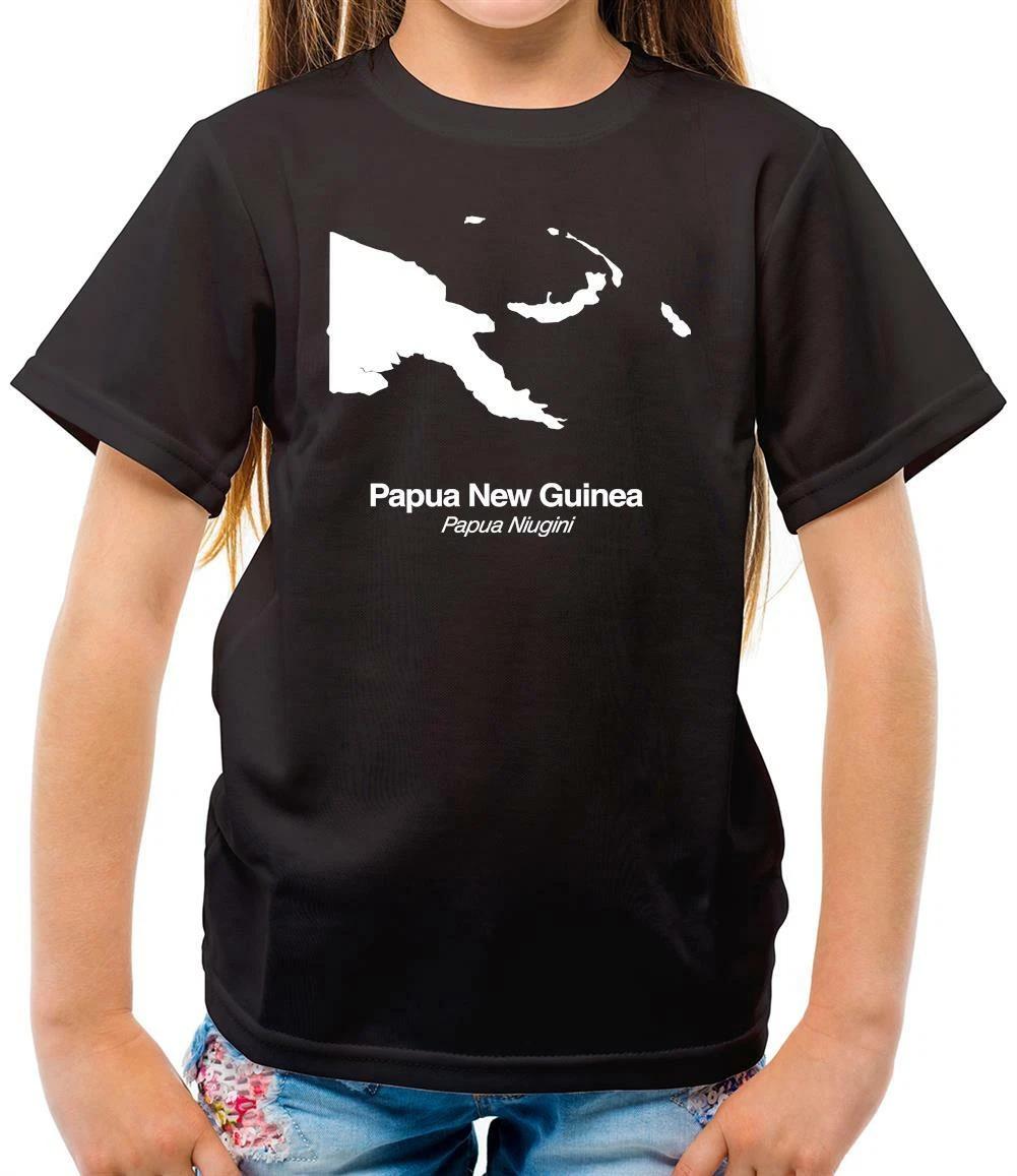 

Papua New Guinea Silhouette - Kids T-Shirt - Country - Travel - Home - City 130