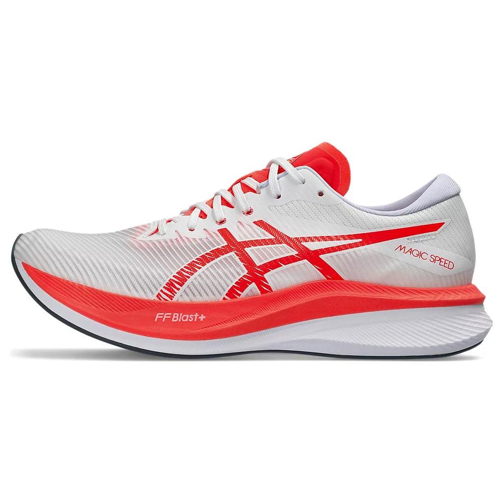 New Asics Magic Speed 3 White Sunrise Red 1011B848-100