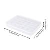 Muti-Gride Egg Storage Box Refrigerator Side Door Storage Rack Anti-Fall Stackable Kitchen-Specific Egg Tray Food Egg Storage
