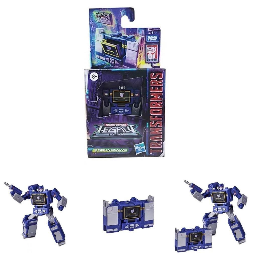 Transformers Legacy Core Class Soundwave Action Figure 9cm G1-inspired Design Energon Power