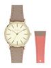 [Follow] Watch fragola Bicolor Band Watch N02122S-1 MOCPK Women's Gray