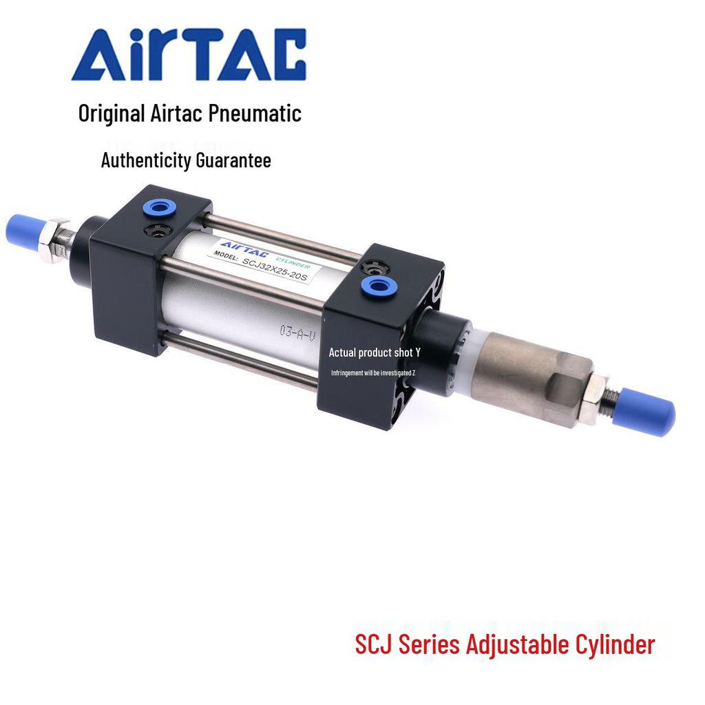 AirTAC SCJ Series Adjustable Cylinder SCJ32*25/30/40/50/60-10/20/30-S