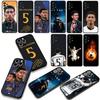 Cover for Xiaomi Poco F7 F6 F8 Ultra F5 X7 X6 X5 X3 NFC M7 M6 Pro C85 C75 C65 C71 C61 Phone Case No5 Football Number No 5 Soccer