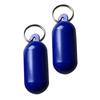 Pack Of 2 Floating Key Rings Buoyant Keyrings for Kayaking and Sailing Water Resistant Keychain Stylish Bag Decoration