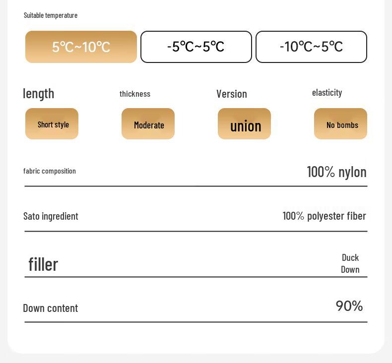 Xue Zhong Fei Women's Lightweight Quilted Down Jacket