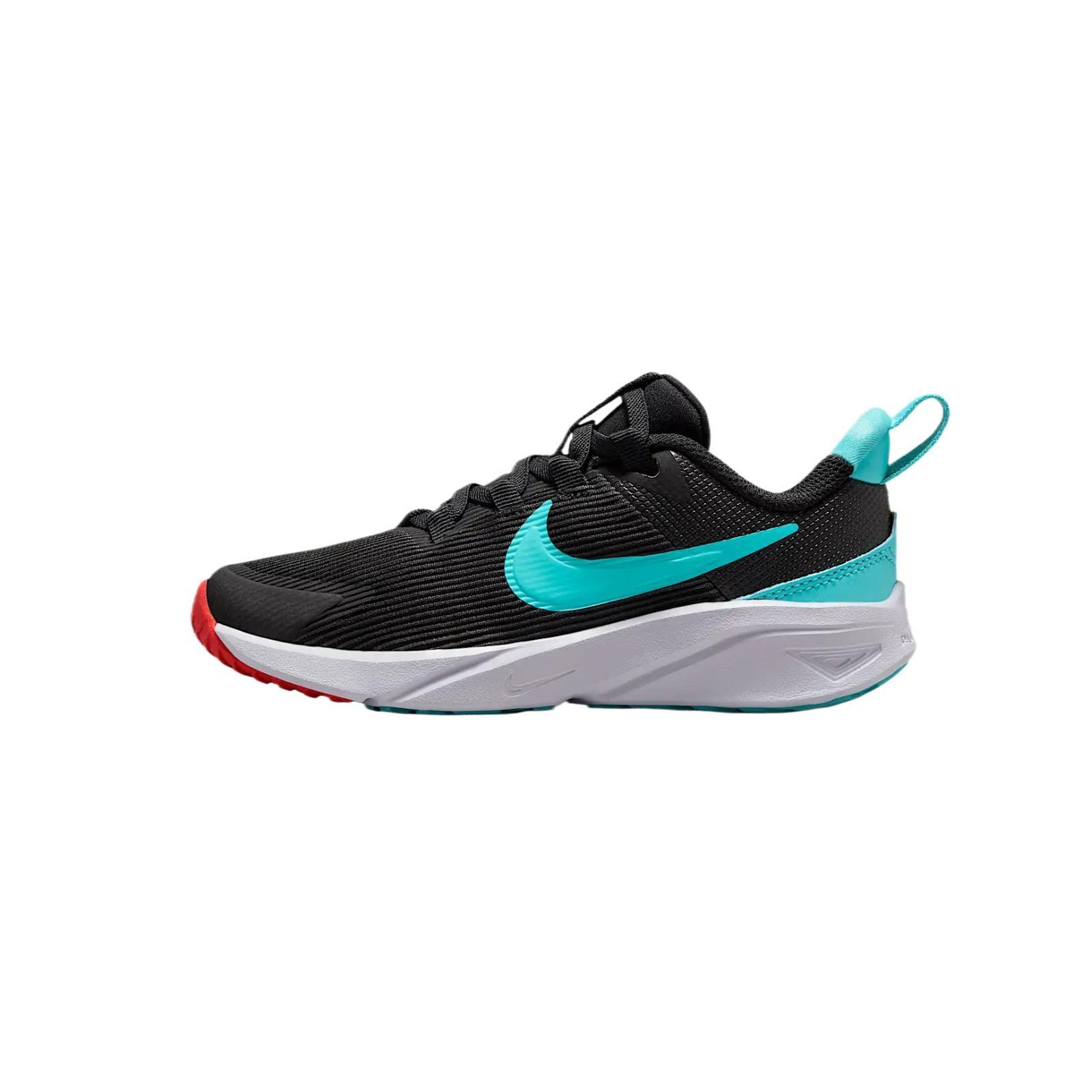 (PS) Nike Star Runner 4 NN Black Bright Crimson Dusty Cactus Kids DX7614-009 EU 29.5