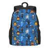 Magic Cats Mugs Backpack Cartoon Animal Style Backpacks Unisex Cycling Durable School Bags Design Rucksack