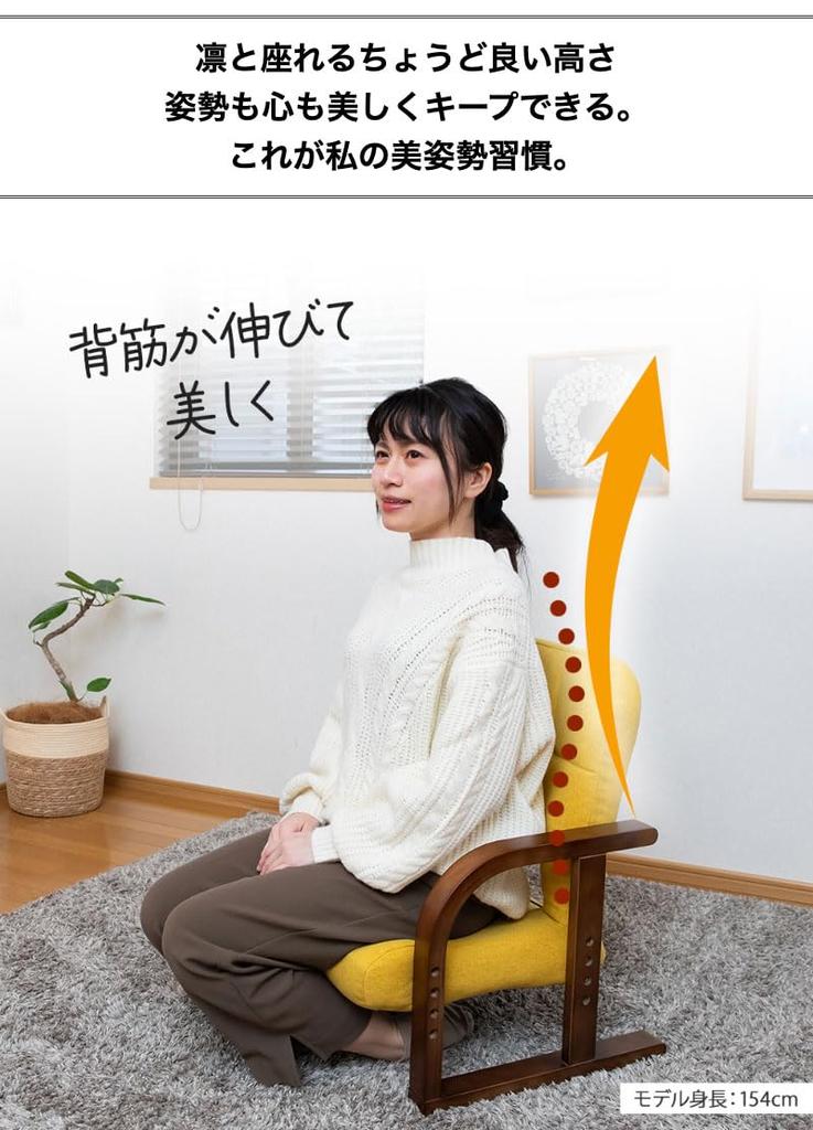 SUWALABO Solum Chair Rich Type Day Gift Easy To Posture Support of Natural Compact Home Work Study Comfortable Back Seating Chair Beautiful Posture