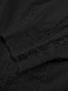 2026 Spring/Autumn European & American Women's Solid Color Embroidered Hollow Top - Holiday Style