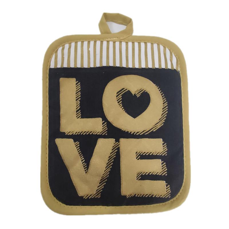 1Pc 17x22cm Rectangle Sewing Cotton Heat Resistant Pot Holder Pads Table Mat Placemat Kitchen Baking Tool