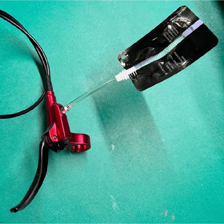 Light Weight Brake Oil Injection Tool Suit High Performances Brake Bleeder for Cyclists with Transparents Tubing