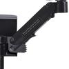 Armrest Clamp Type Height Adjustment 360 Degree Rotation Weight Capacity 5kg Reduces Strain on Shoulders and Elbows Black Work Desk Attached Armrest