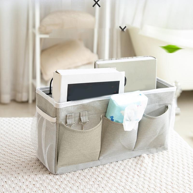 

Прикроватный карман Большой Оксфордский Прикроватный Органайзер для хранения Водонепроницаемый Отделение Органайзер Держатель Экономия места Полка для хранения в общежитии CHINA