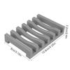 Soap Dish Rack, Anti-slip Bathroom Accessories, Silicone Soap Box Protector, Sink Deck, Bathtub, Shower Tray Soap Drain, Silicon