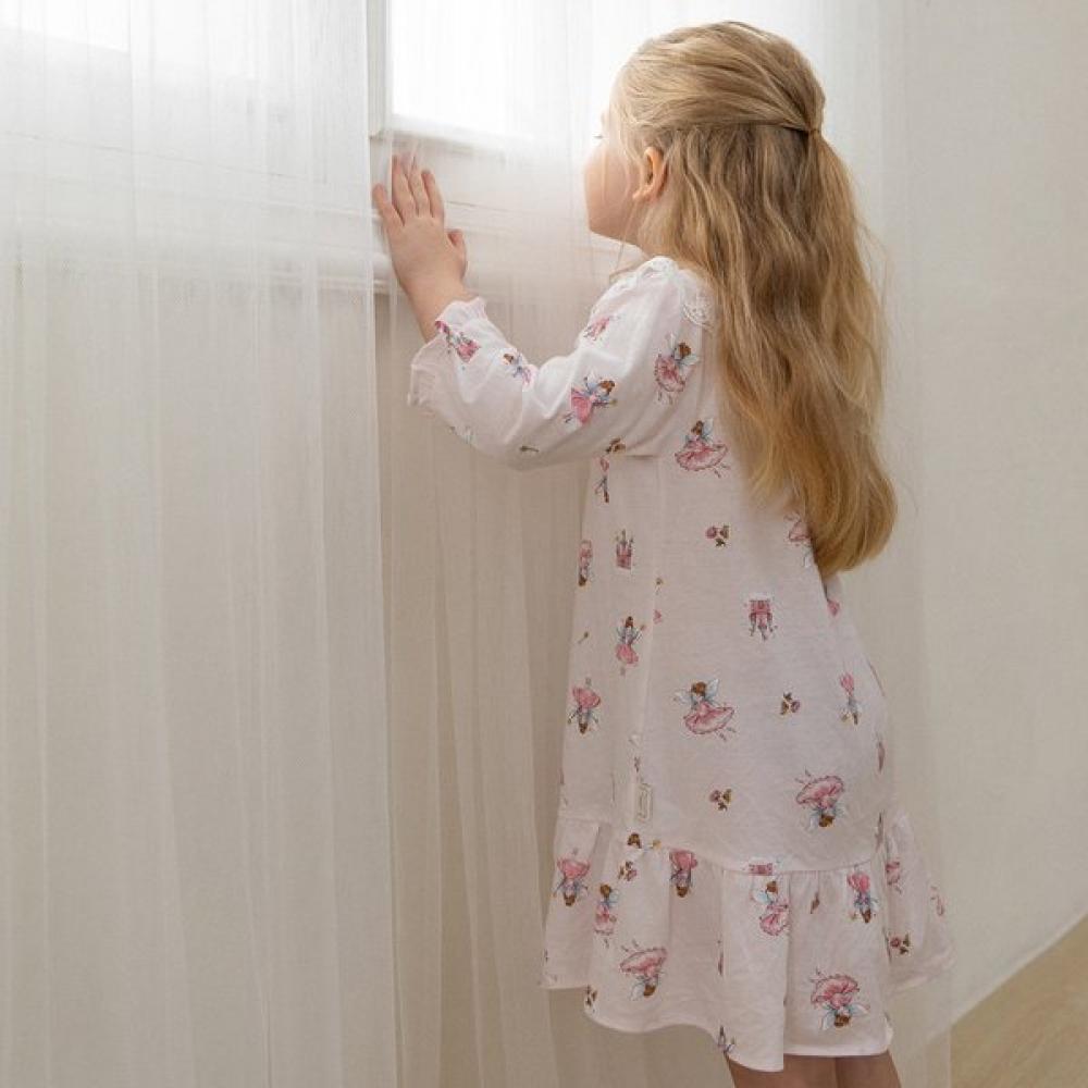 ORGANICMOM Весеннее платье-пижама с рукавом 7/8 Mlsssw09 100