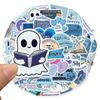 10/25/50 Stück Blaue Buchliebhaber Lese Buchliebhaber Sticker Graffiti für Wasserdichtes DIY Scrapbooking Handy Laptop Aufkleber Koffer