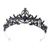 Baroque Birthday Crown Hair Accessory High End Travel Photography Crown Headwear Halloween Bun Hair Band Accessory