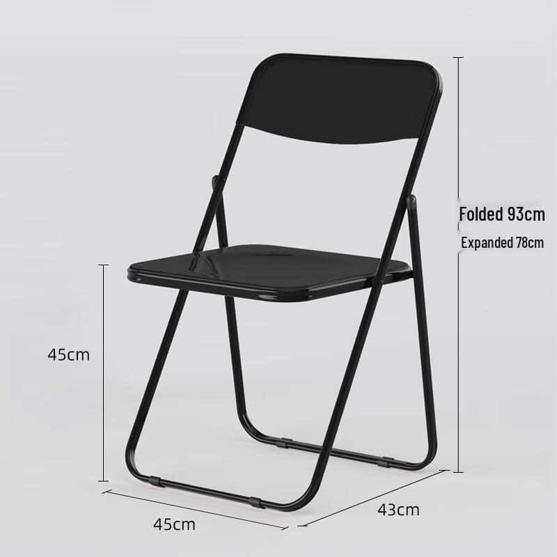 Transparent Acrylic Vanity Chair