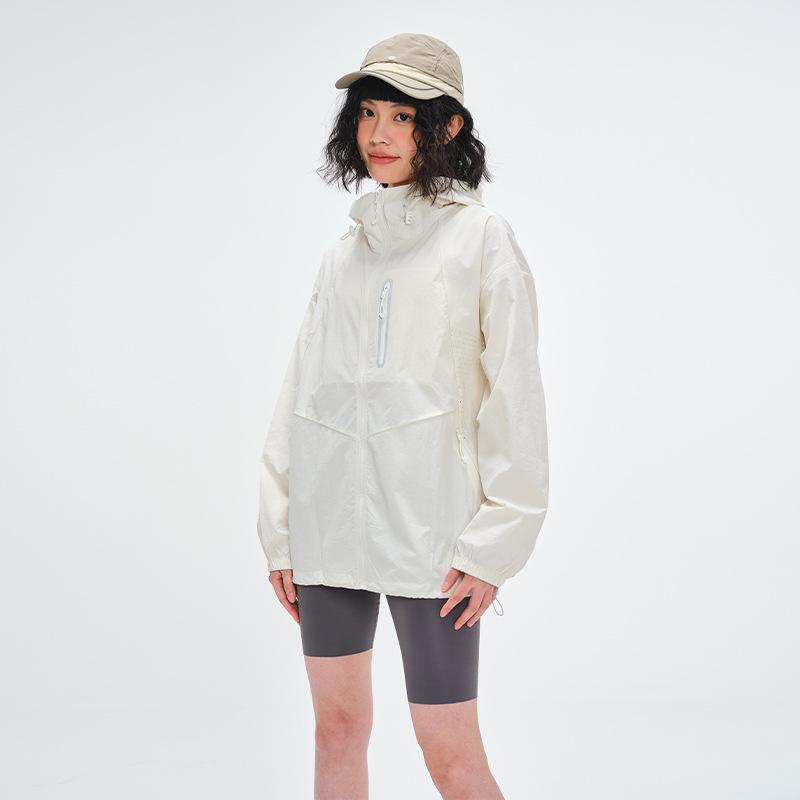 

UPF100+ Lightweight Nylon Sun Protection Jacket for Women & Men – Cool, Breathable, Anti-UV 2XL