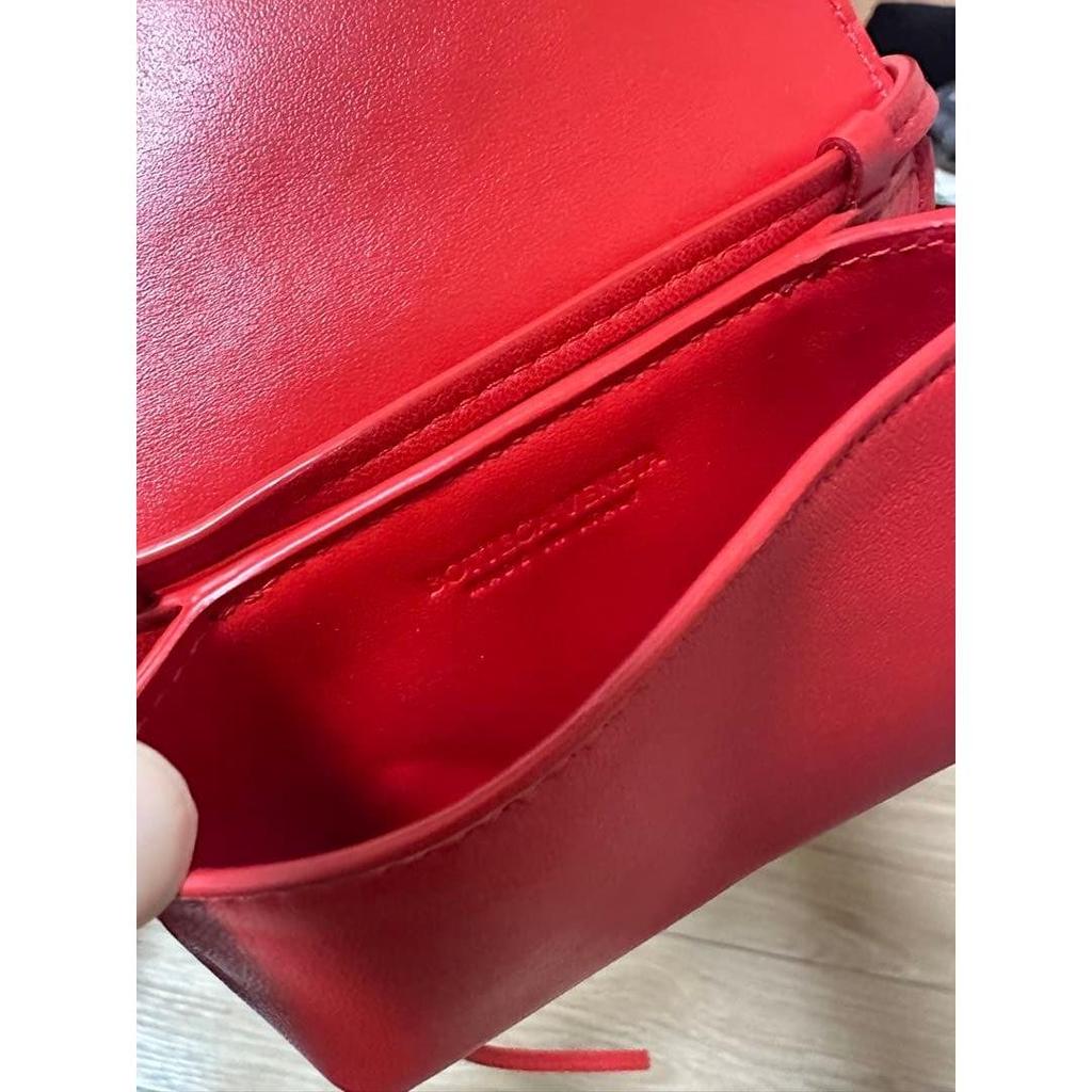 Used Lowest Price BOTTEGA VENETA Red Shoulder Bag