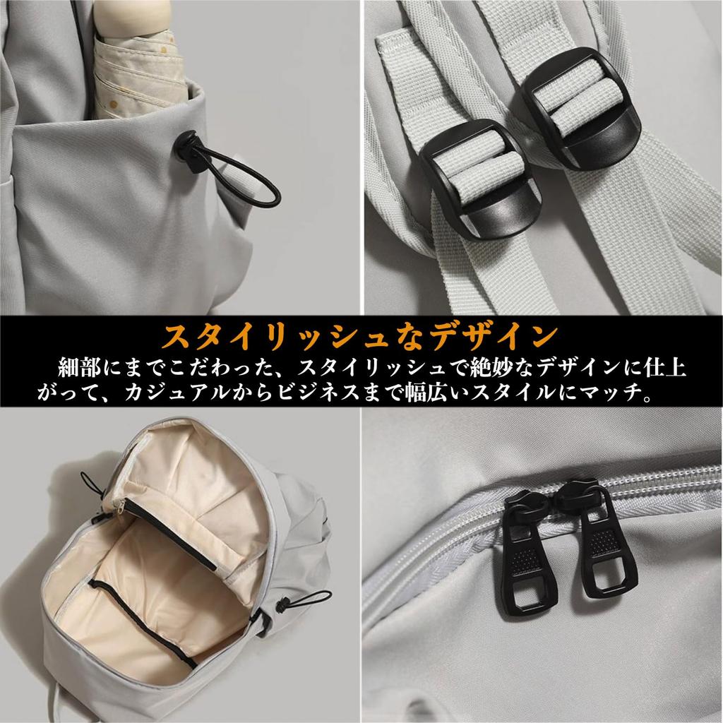 YOVERGA Backpack for Women, High School Students, Popular Student Backpack, Outdoor Nylon Backpack, Large Capacity, Solid Color, Lightweight, Unisex,