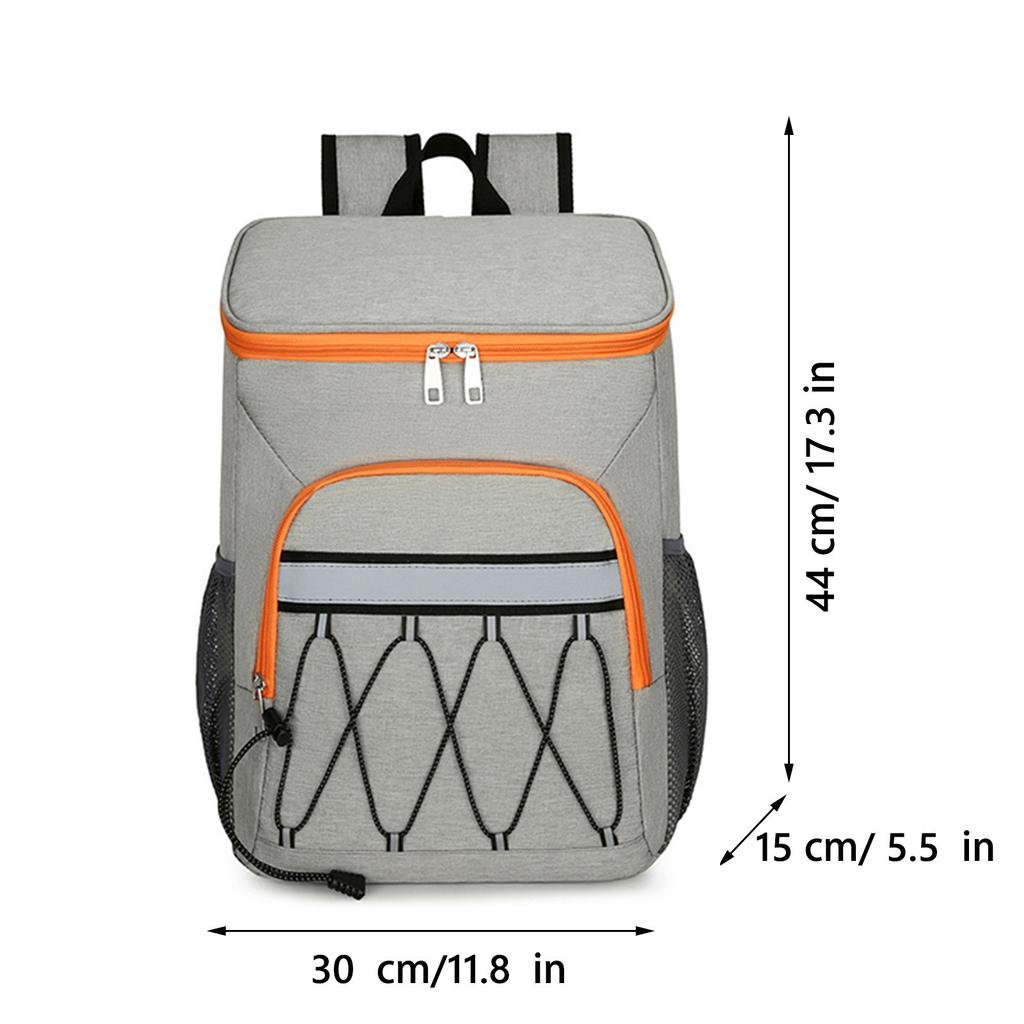 Plecak Chłodzący Wodoszczelny Izolowany Plecak na Lunch dla Kobiet Mężczyzn Plaża Kemping Piknik Wędkarstwo Turystyka