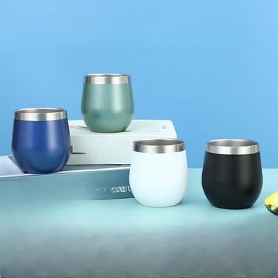 304 Stainless Steel Double Eggshell Cup Vacuum U-shaped Cup Simple Fashion Omelet Yan Value Accompanying Cup