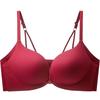 New Sexy Leopard Print Front Buckle Seamless Underwear Women's Small Breasts Gather Beautiful Back Bra Cover