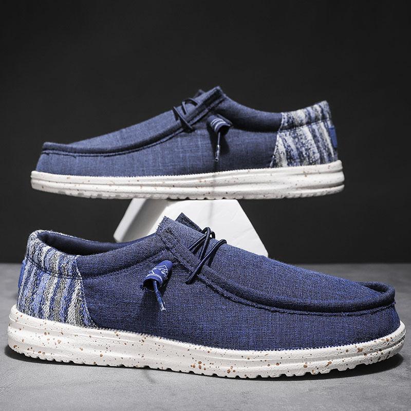 Large size low-top lazy shoes Four Seasons New Trend Outdoor Loafers Men's Outer Wear Foot Casual Shoes