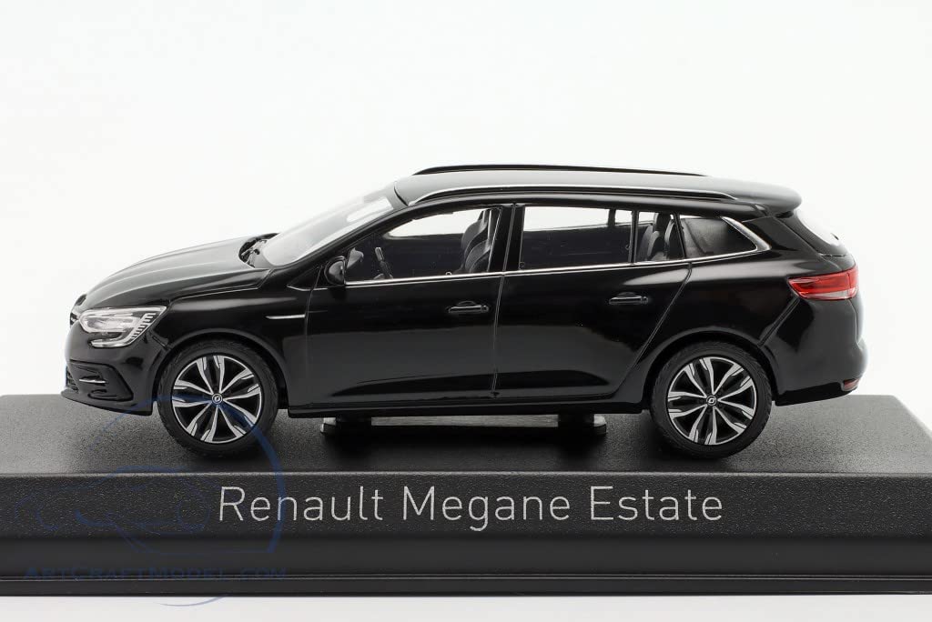 NOREV Renault Megane Estate 1/43 Scale Diecast Model Car 2020 (Black)