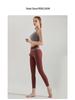 High-Impact Women's Color-block Yoga Set: Shockproof Sports Bra & Vest