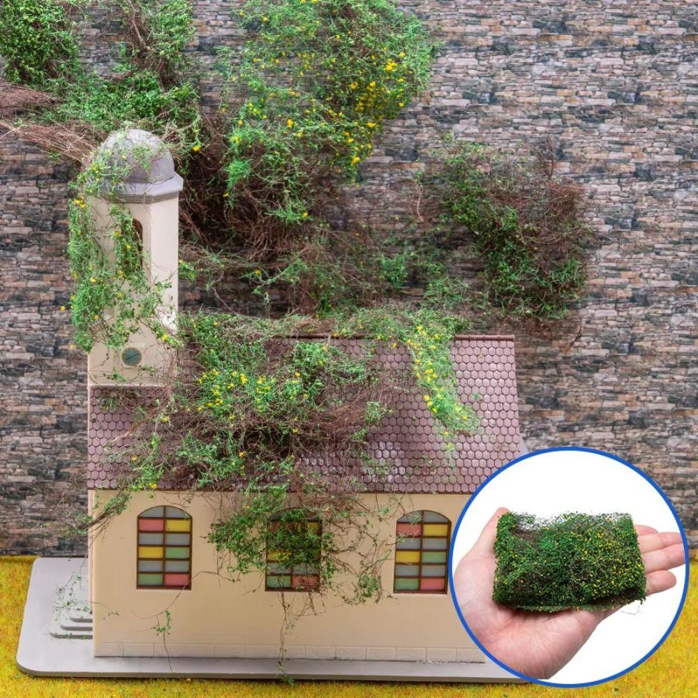 Vine Vegetation Simulation Miniature Vines Green Plant Landscape Vine Model Architecture Building