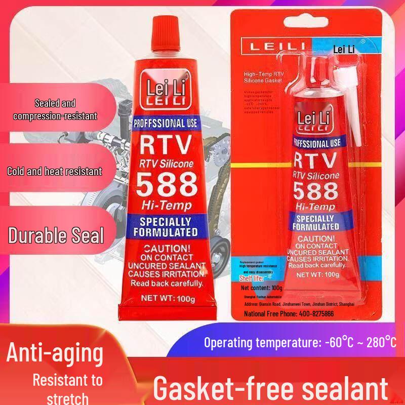 Leili Car Repair Red Sealant Adhesive