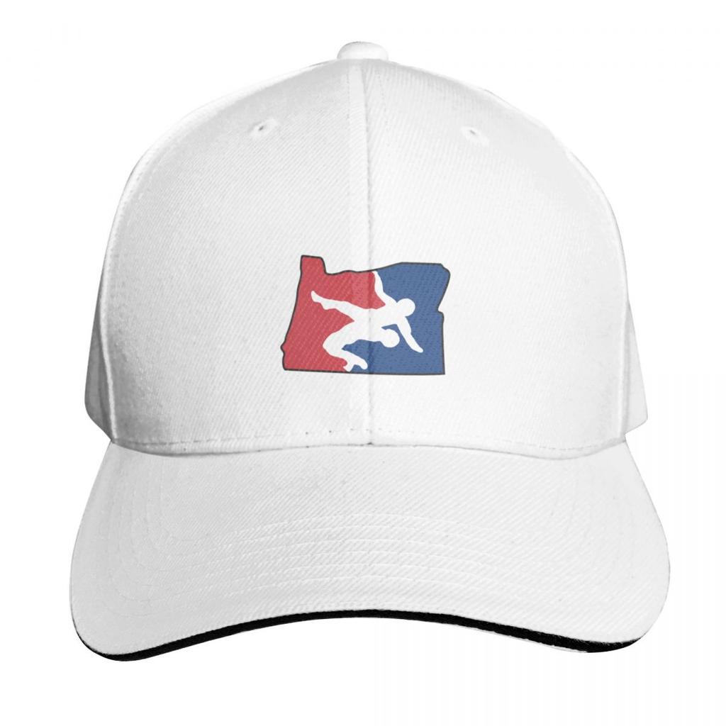 Oregon Wrestling (USA Colors) Baseball Cap Golf Hat Unique hats Winter hat Funny hats Unisexs Womens
