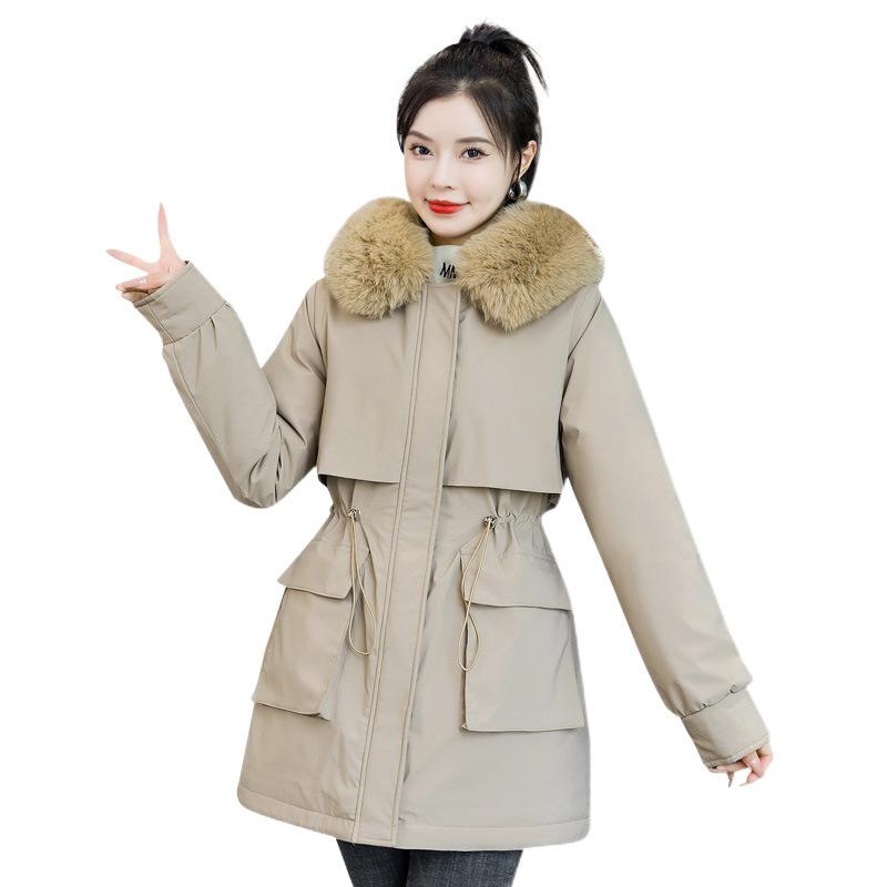 Removable Cotton-padded Clothes, New Loose and Thickened Cotton Clothes Jacket.