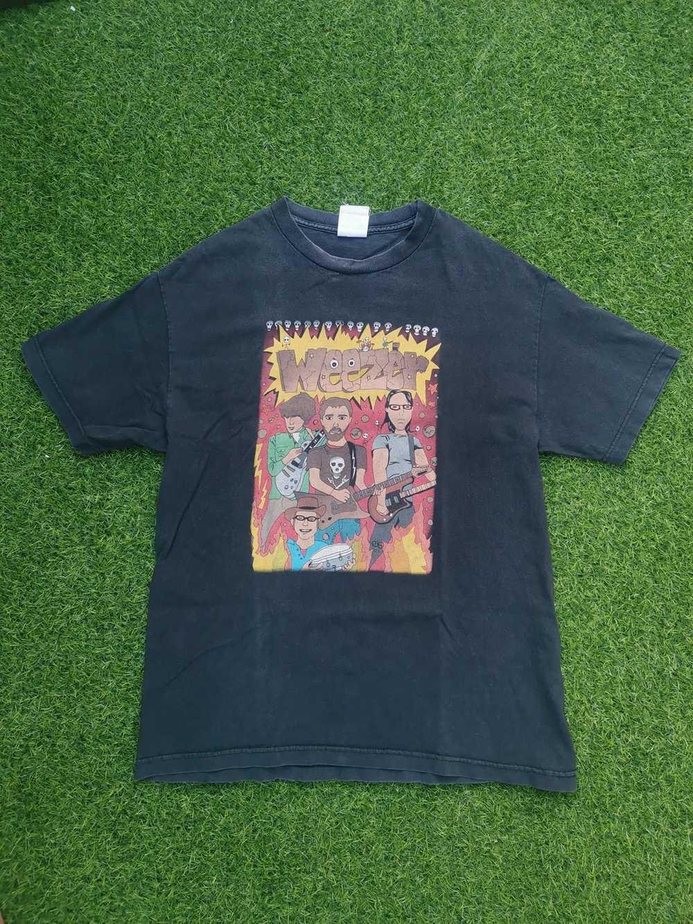 Vintage Weezer 2002 The Enlightenment Tour Band Concert Unisex Tshirt KH12449 S