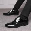 Men's New Winter Leather Formal Shoes - Plus Size & Wedding-Ready