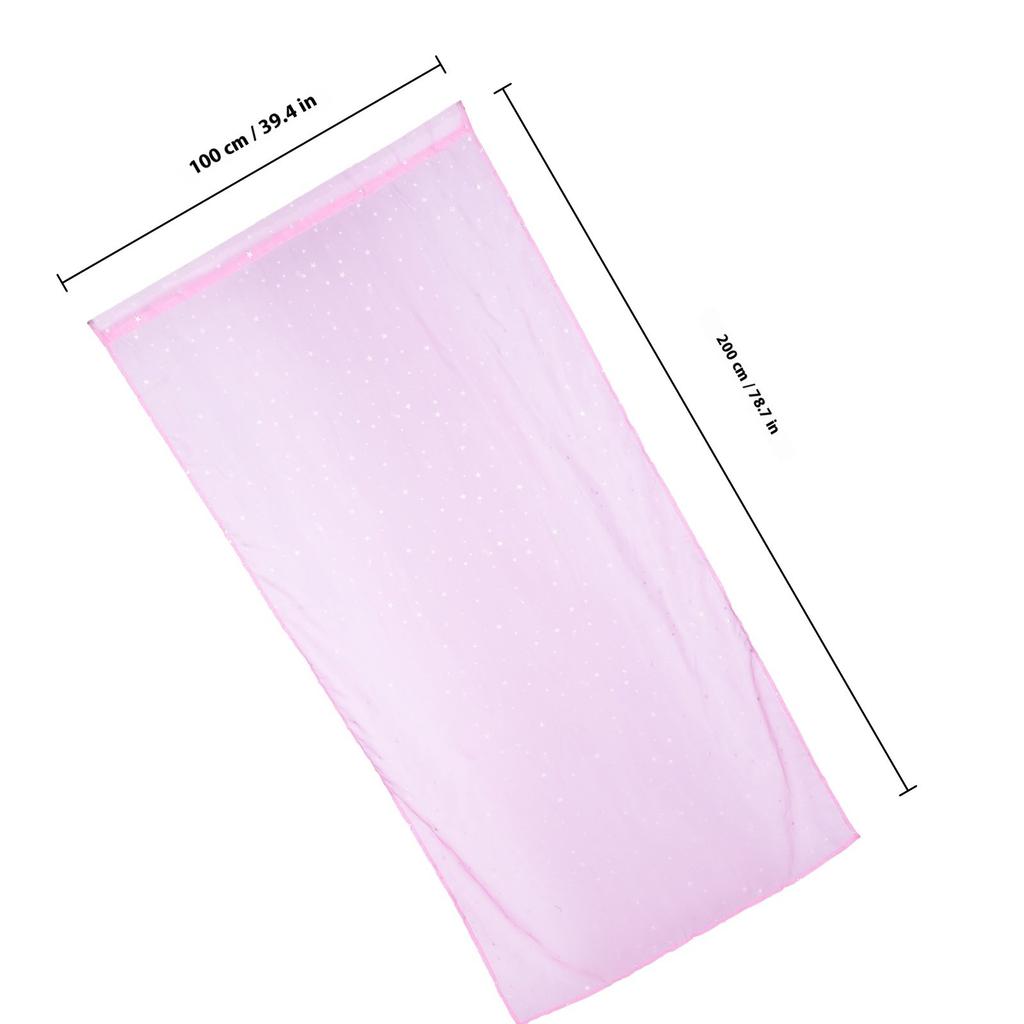 1pcs Silver Star Foil Sheer Curtains 100X270Cm Navy Polyester Star Print Window Tulle For Bedroom Kids Room Voile Curtain Panel