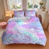 Mermaid Tail Fantasy Art Print 3Pcs Bedding Setduvet Cover With 2 Bedropillowcase Home Birthday Gift