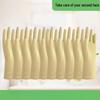 Beita Thickened Yellow Natural Latex Household Gloves (10 Pairs)