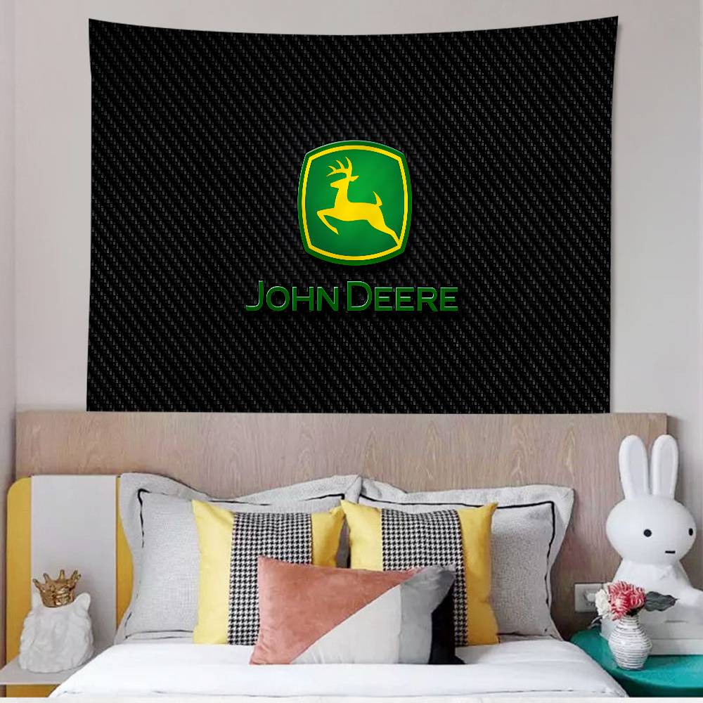 J-John-Logo-Deeres Anime Chart Tapestry for Living Room Home Dorm Decor Art Home Decor
