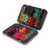 Qukaim Flying Insect Hook Fly Fishing Lure Simulation Insect, 100 Pcs, Exquisite Water Surface Bait Tool