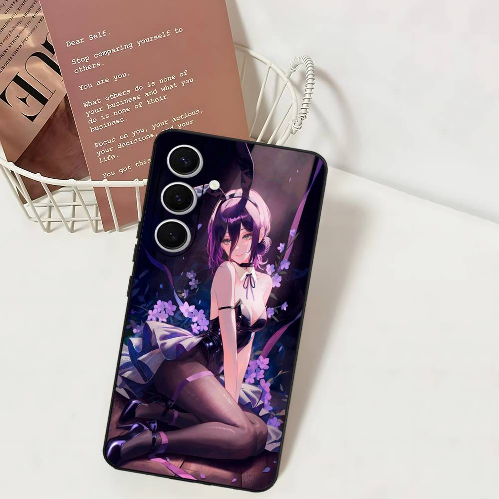 Anime Chainsaw Man Reze Arc Phone Case For Samsung S 24 Fe 25 Ultra Plus 20 Lite 21 30 22 23 24 22 Ultra 5G Fundas