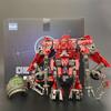 AOYI BMB 8 IN 1 Anime Devastator Toys Transformation Action Figure Model KO GT Truck Crane Robot Car Kids Boy Gift H6001-8B